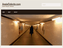 Tablet Screenshot of annieceleste.com